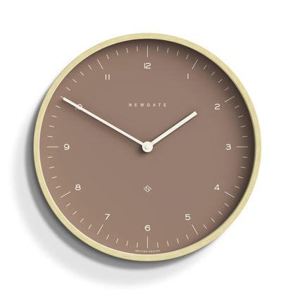 Newgate Mr Clarke Clock Pale Wood Burnt Sienna 140-Newgate-Mood