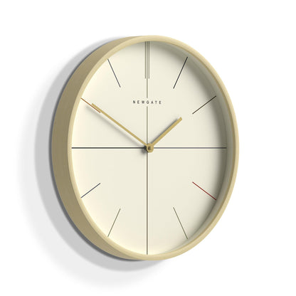 Newgate Mr Clarke Clock Pale Wood Hockey Dial-Newgate-Mood