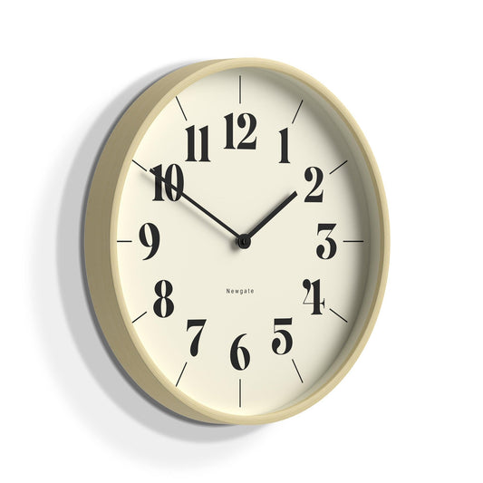 Newgate Mr Clarke Clock Pale Wood Hopscotch Dial-Newgate-Mood