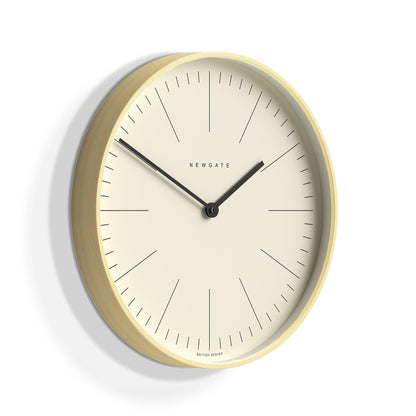 Newgate Mr Clarke Clock Pale Wood Marker Dial 40-Newgate-Mood