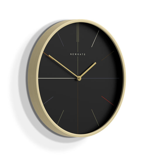 Newgate Mr Clarke Clock Pale Wood Reverse Hockey Dial-Newgate-Mood