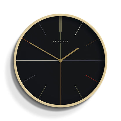Newgate Mr Clarke Clock Pale Wood Reverse Hockey Dial-Newgate-Mood