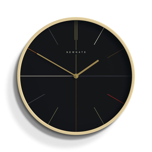 Newgate Mr Clarke Clock Pale Wood Reverse Hockey Dial-Newgate-Mood