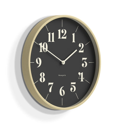 Newgate Mr Clarke Clock Pale Wood Reverse Hopscotch Dial-Newgate-Mood