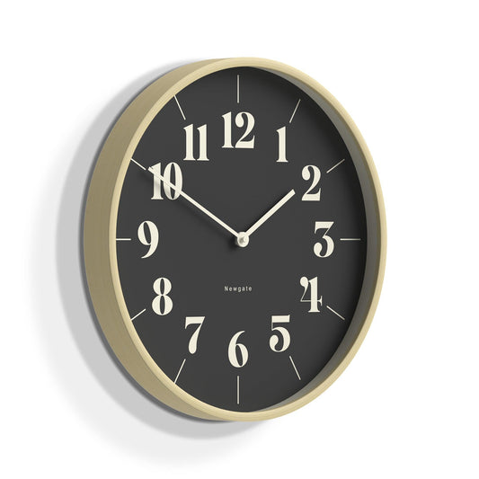Newgate Mr Clarke Clock Pale Wood Reverse Hopscotch Dial-Newgate-Mood