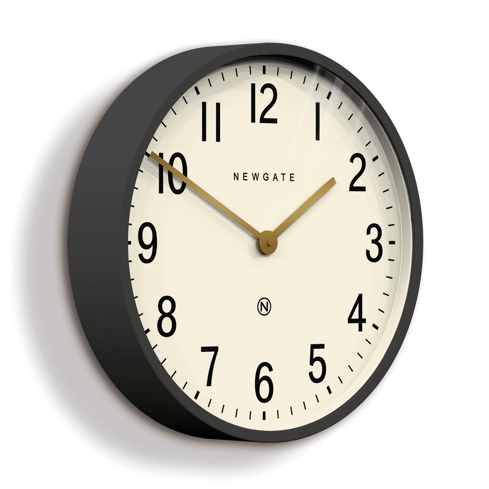 Newgate Mr Edwards Clock Matte Blizzard Grey-Newgate-Mood