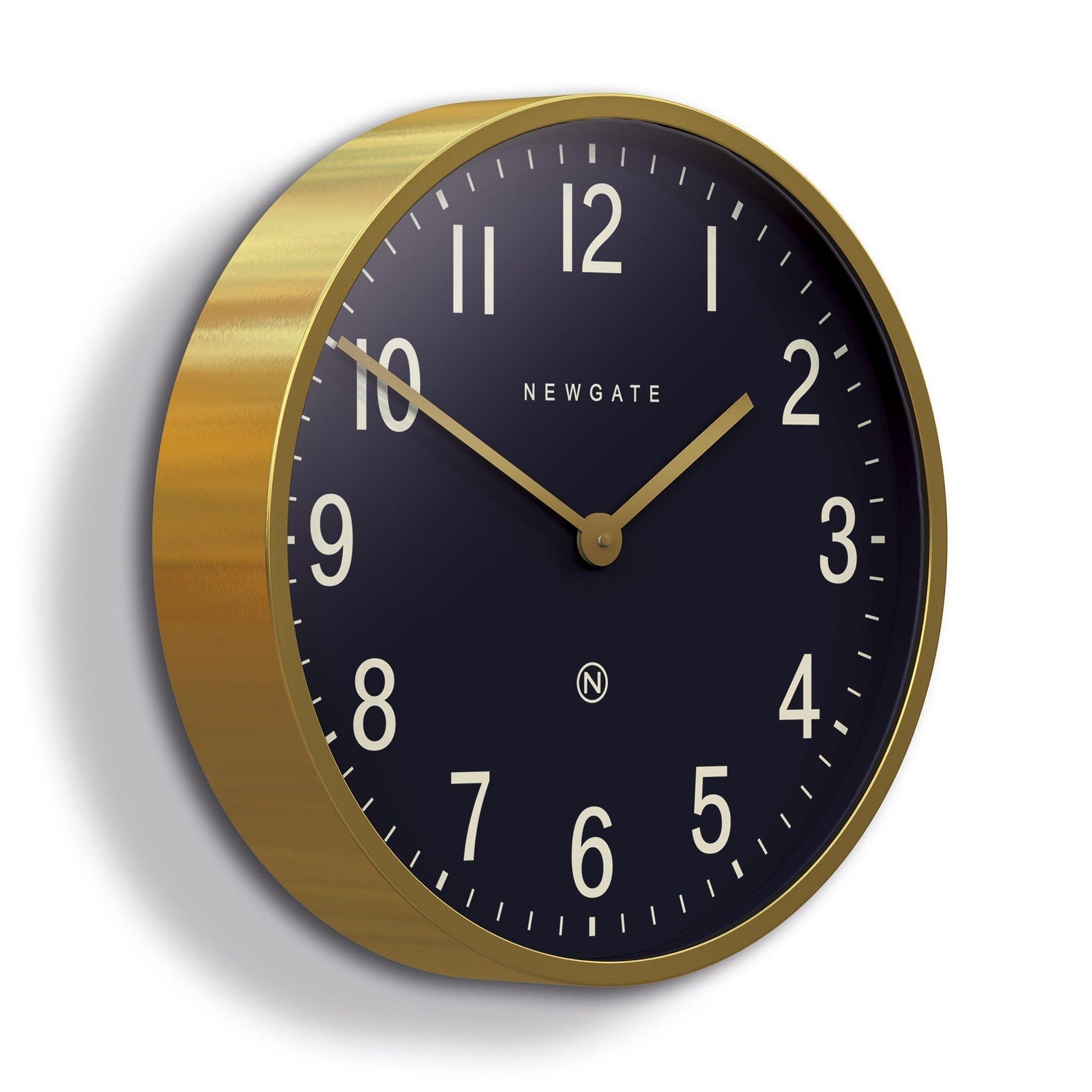 Newgate Mr Edwards Clock Radial Brass-Newgate-Mood