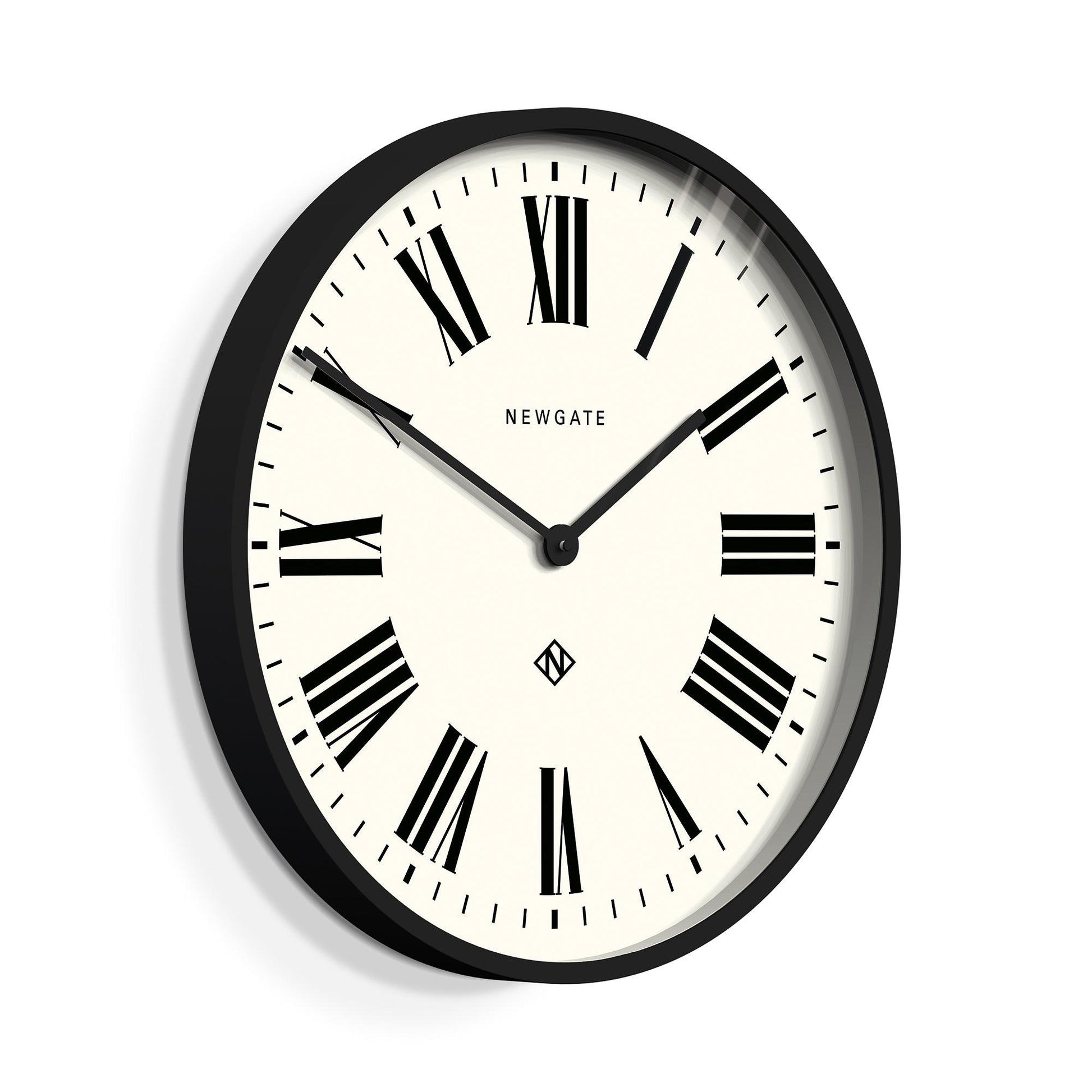 Newgate Number One Clock Italian Black-Newgate-Mood