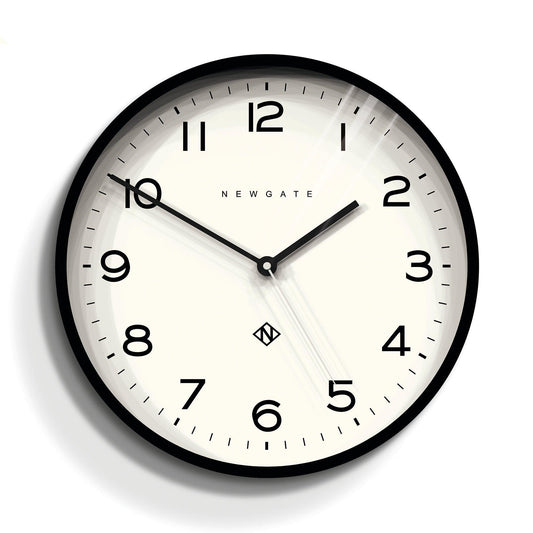 Newgate Number Three Echo Clock Silicone Black-Newgate-Mood