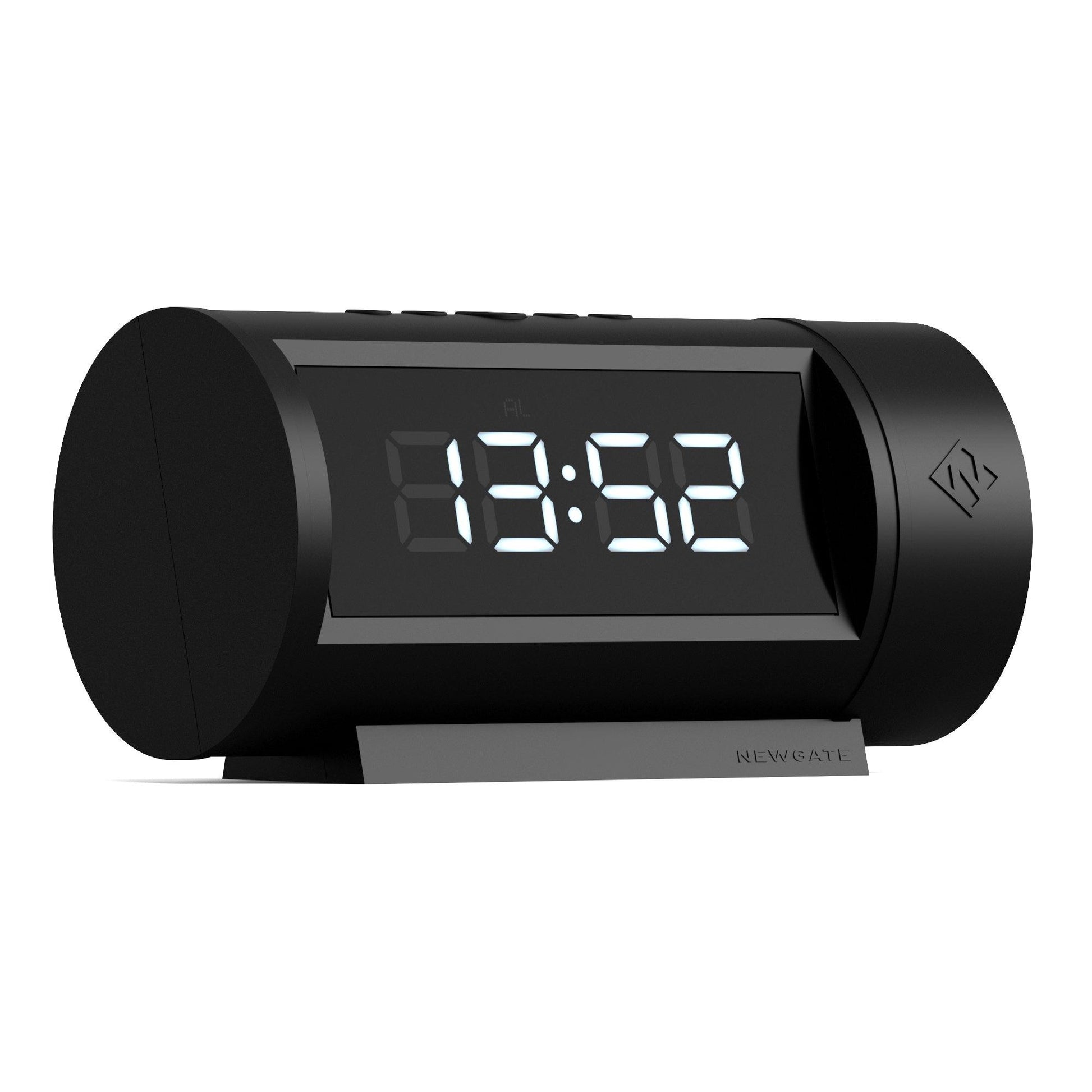 Newgate Pil Led Alarm Clock Black*-Newgate-Mood