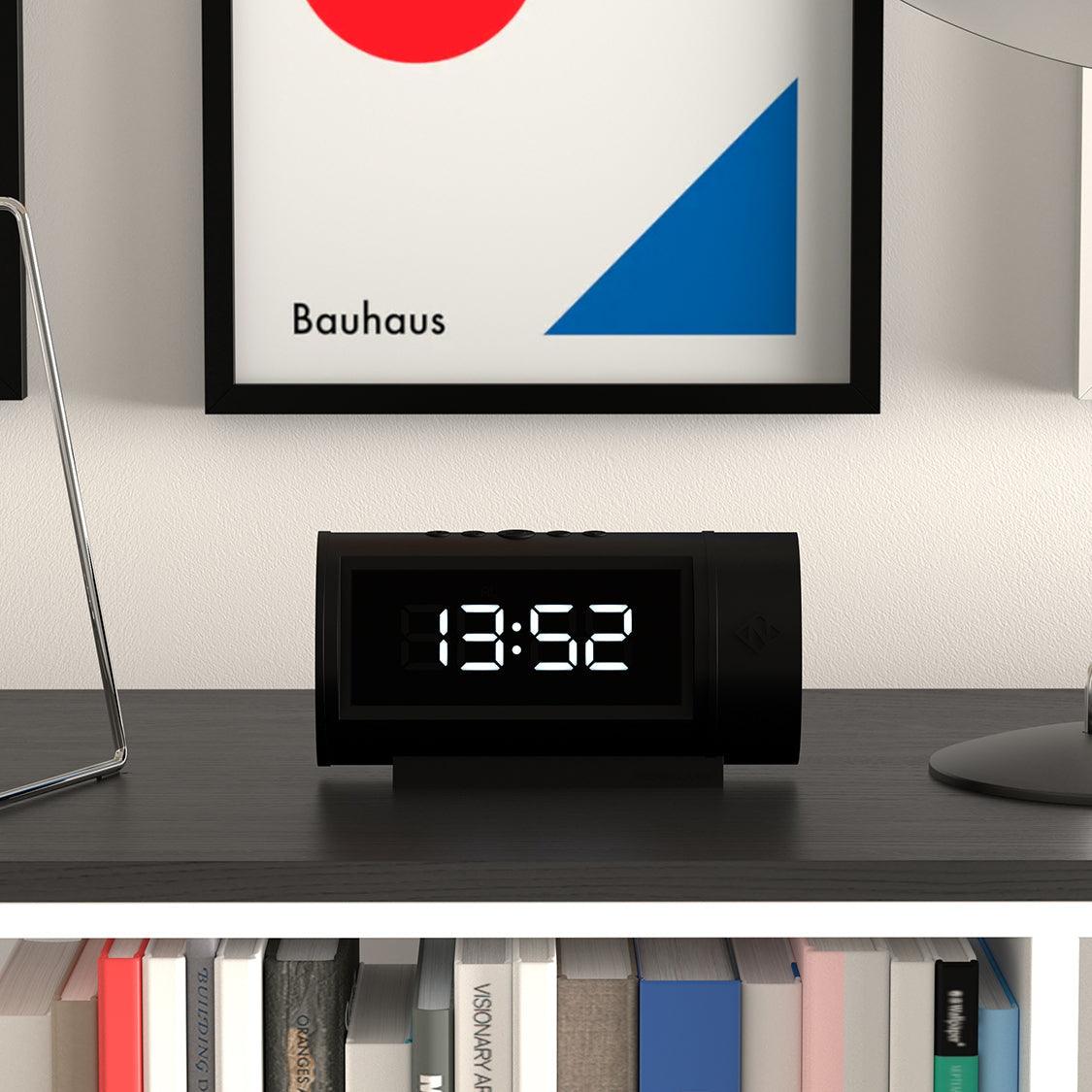 Newgate Pil Led Alarm Clock Black*-Newgate-Mood