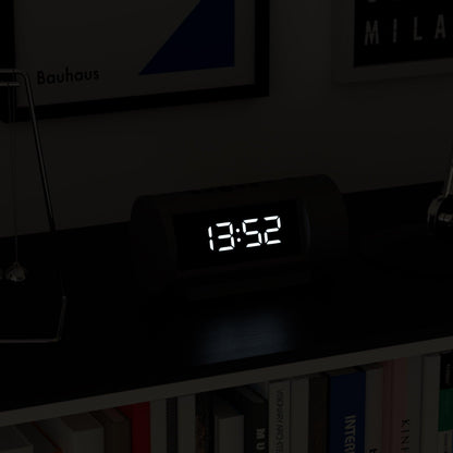 Newgate Pil Led Alarm Clock Black*-Newgate-Mood