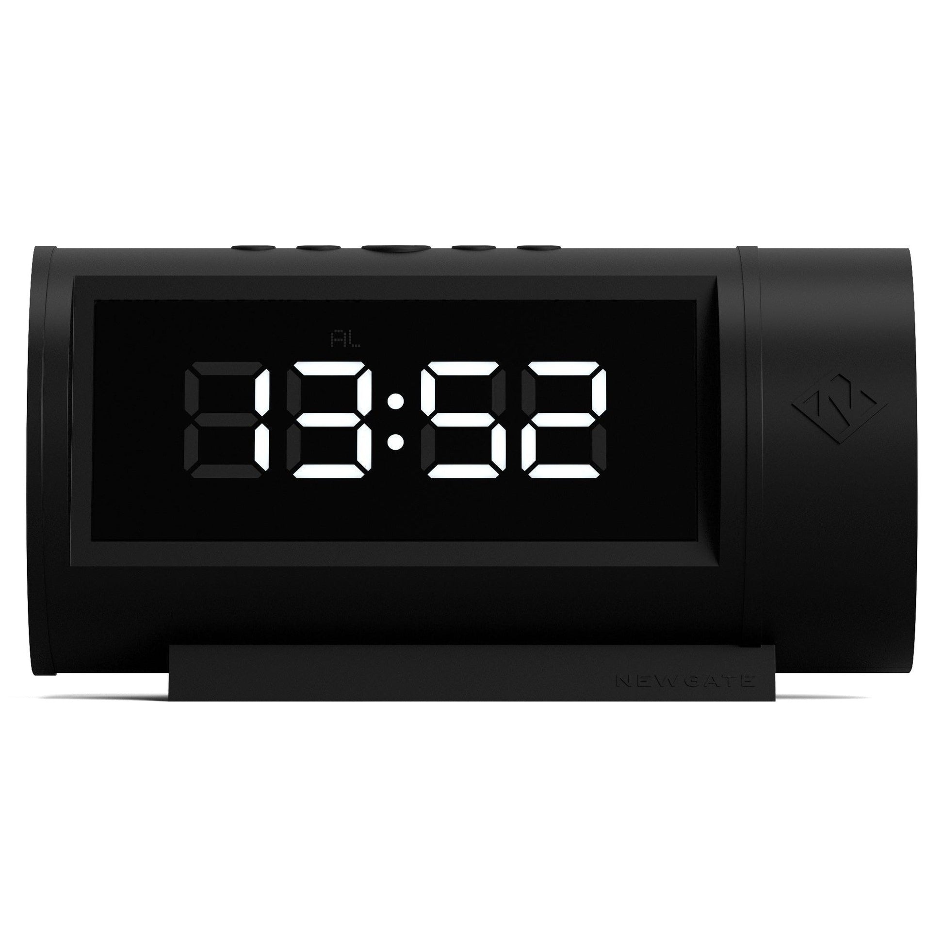 Newgate Pil Led Alarm Clock Black*-Newgate-Mood