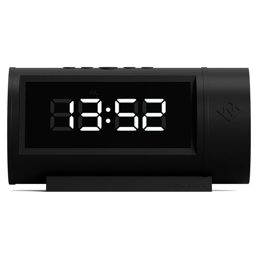 Newgate Pil Led Alarm Clock Black-Newgate-Mood