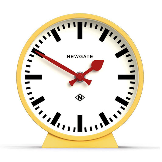 Newgate Railway Mantel Clock Cheeky Yellow-Newgate-Mood