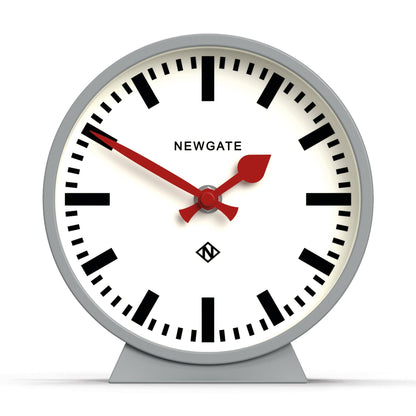 Newgate Railway Mantel Clock Posh Grey-Newgate-Mood