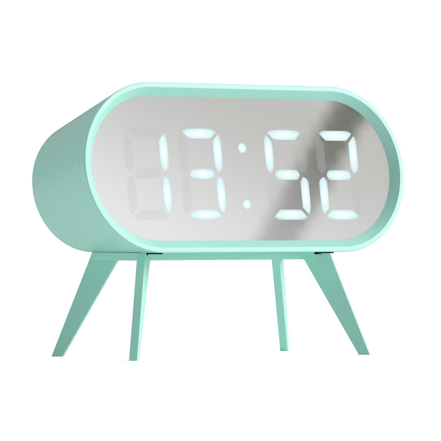 Newgate Space Hotel Cyborg Led Alarm Clock Blue*-Newgate-Mood