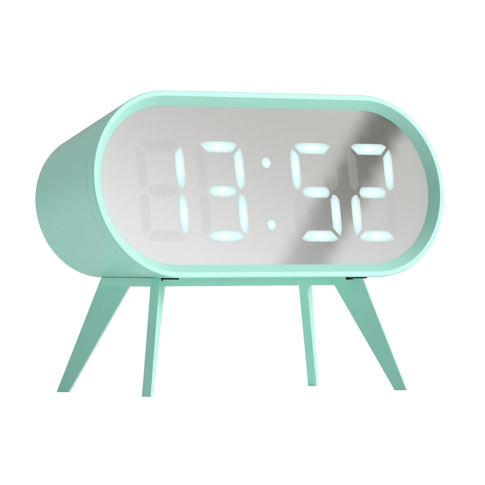Newgate Space Hotel Cyborg Led Alarm Clock Blue*-Newgate-Mood