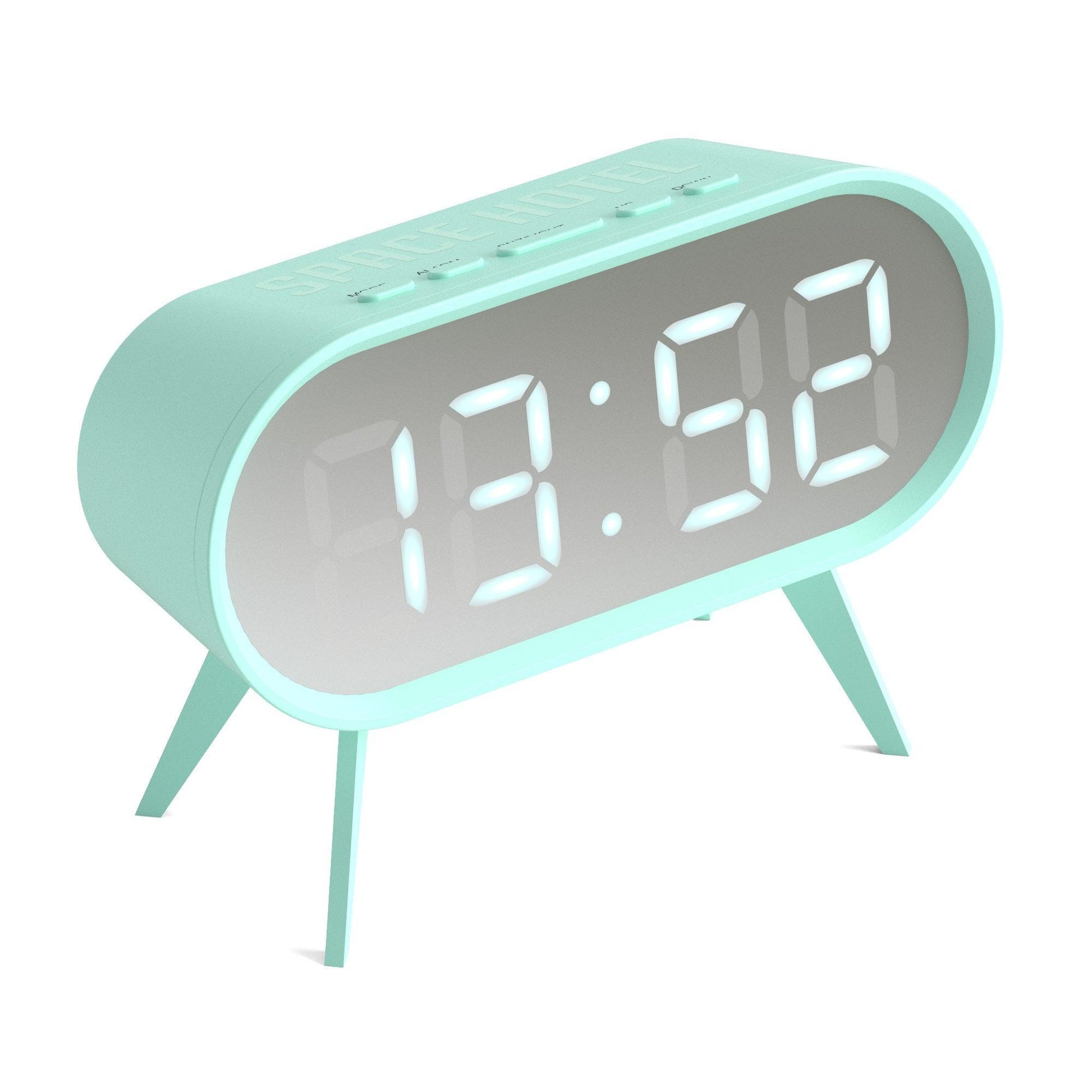 Newgate Space Hotel Cyborg Led Alarm Clock Blue*-Newgate-Mood
