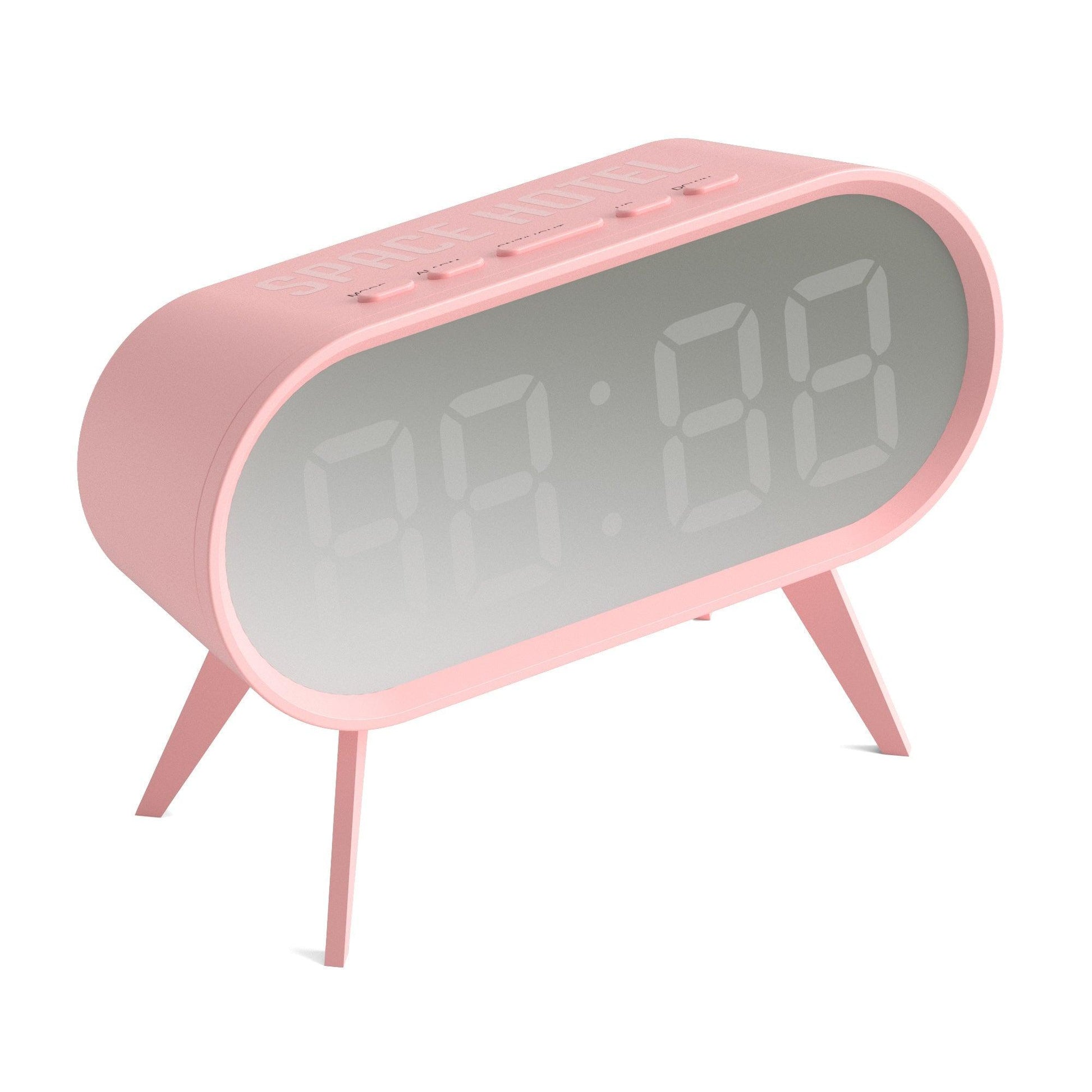 Newgate Space Hotel Cyborg Led Alarm Clock Pink*-Newgate-Mood