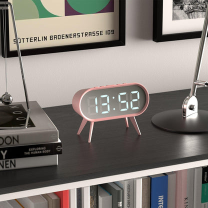 Newgate Space Hotel Cyborg Led Alarm Clock Pink*-Newgate-Mood