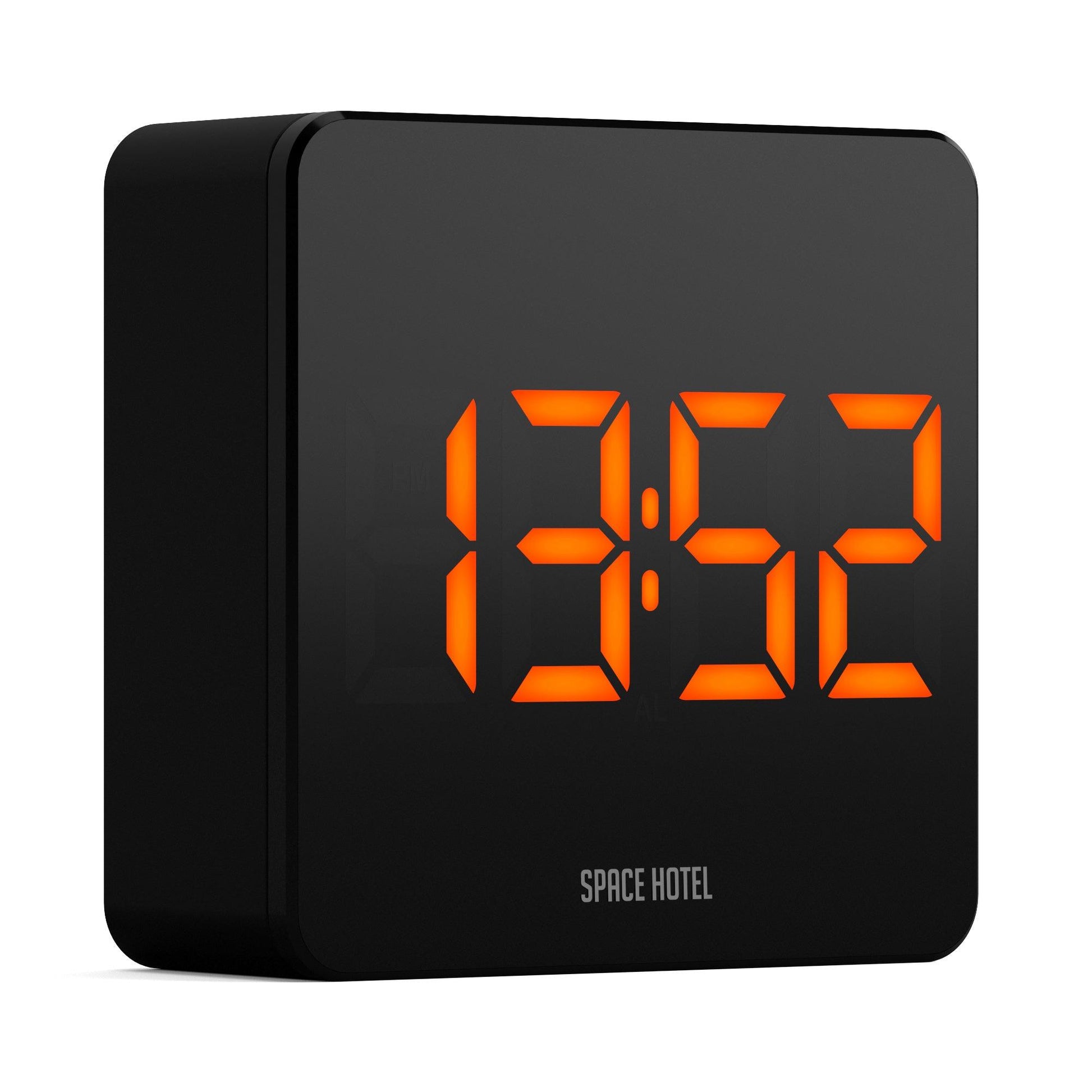 Newgate Space Hotel Orbatron Alarm Clock Black Case - Black Lens - Orange Led*-Newgate-Mood
