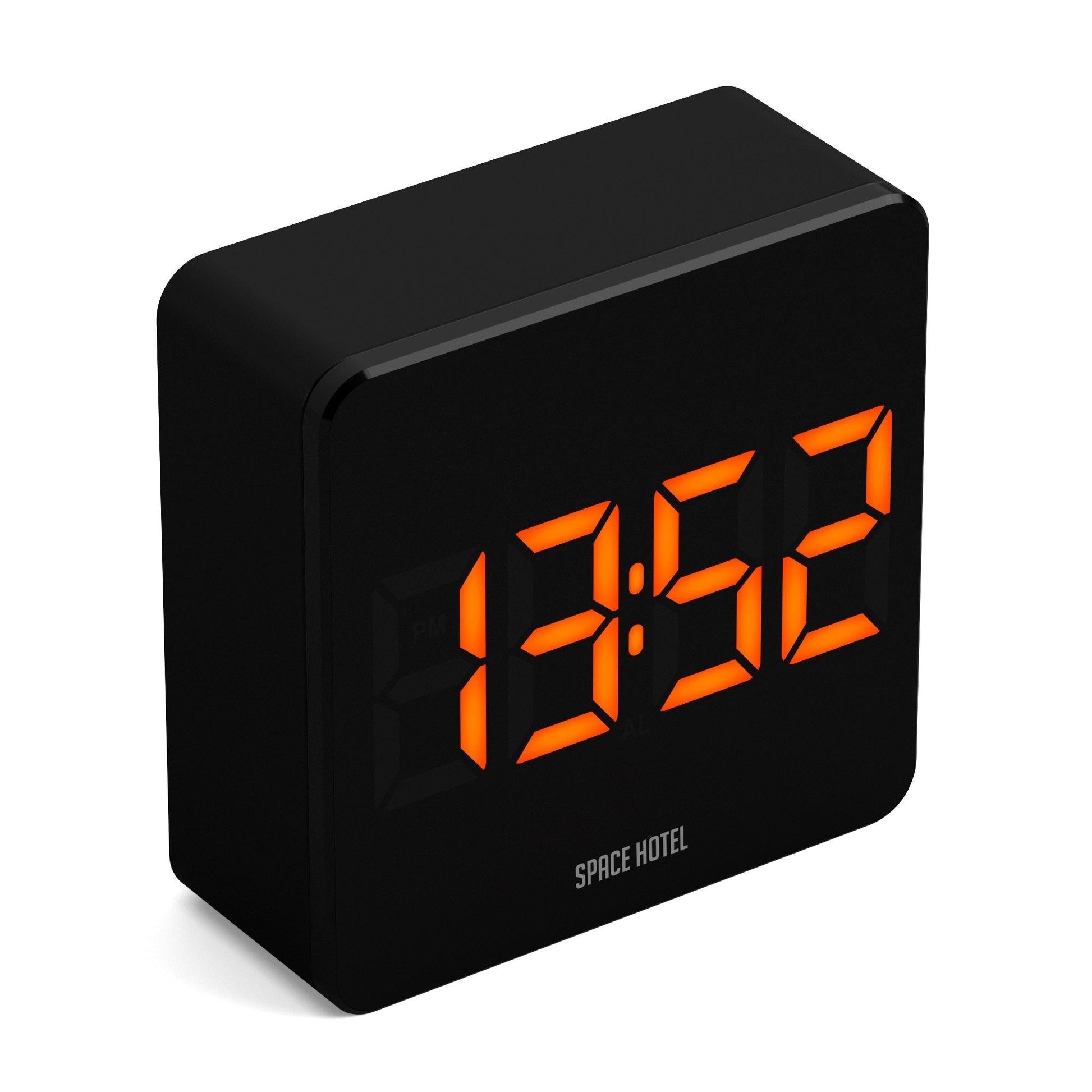 Newgate Space Hotel Orbatron Alarm Clock Black Case - Black Lens - Orange Led*-Newgate-Mood