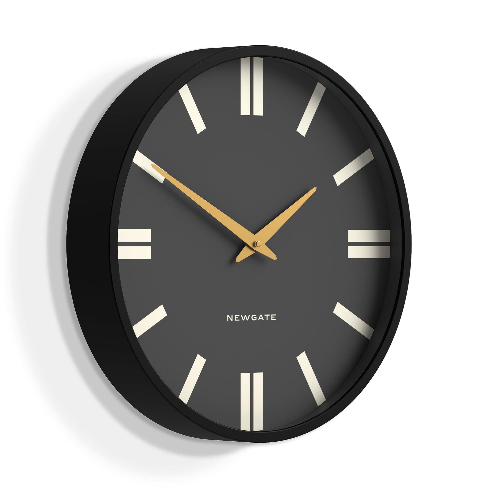 Newgate Universal Wall Clock Plaza Dial Black-Newgate-Mood
