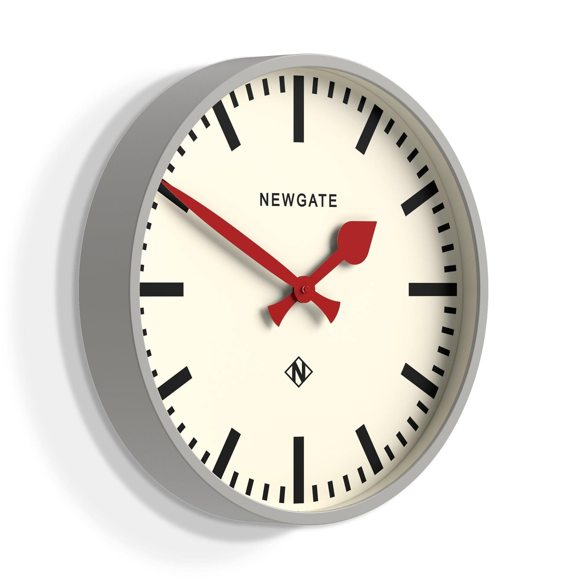 Newgate Universal Wall Clock Railway Dial Grey-Newgate-Mood