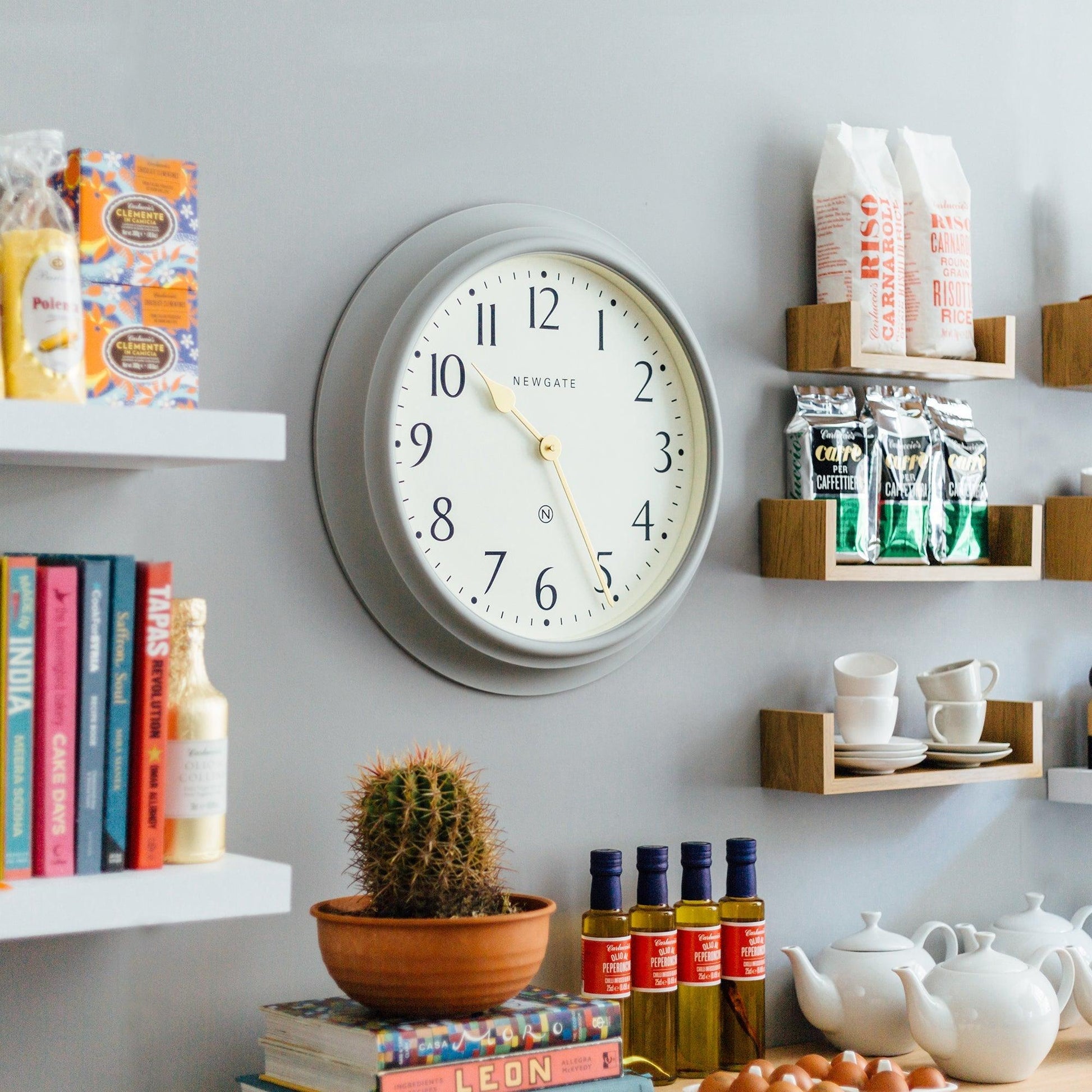 Newgate Westhampton Clock Posh Grey-Newgate-Mood
