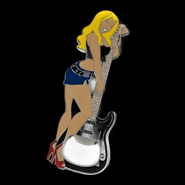 Fender Bottle Opener Girl with Stratocaster-Fender-Mood