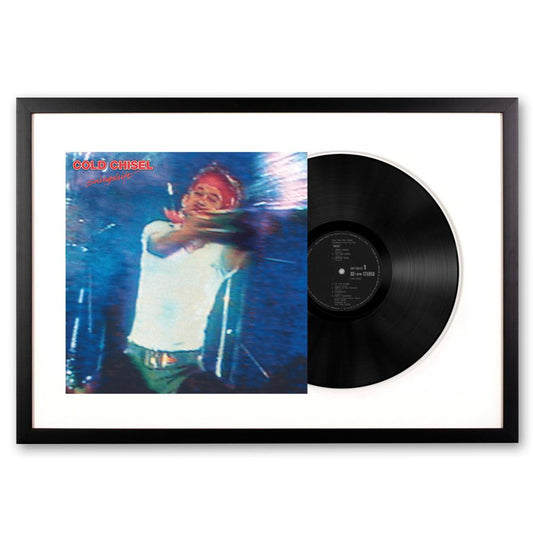 Framed Cold Chisel - Swingshift - Double Vinyl Album Art-Vinyl Art-Mood