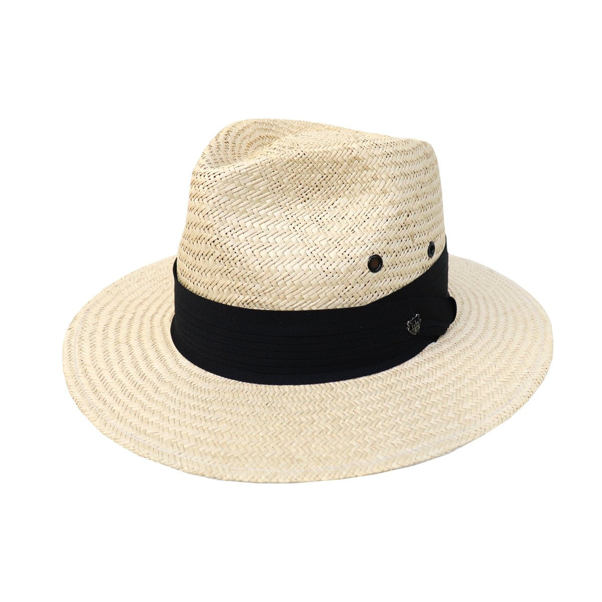 Hills Hats - Wide Brim Palm Straw Hat-Hills Hat-Mood