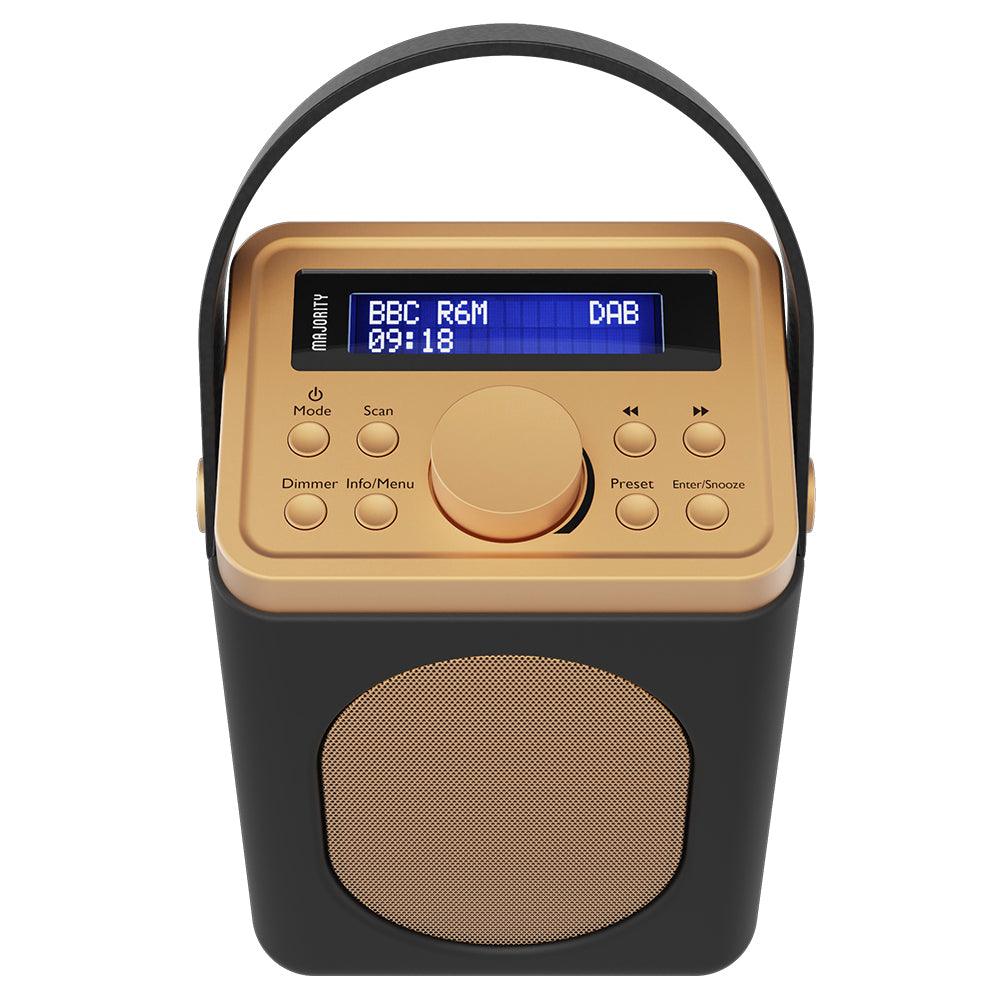 Majority Little Shelford Bluetooth & DAB Radio with Bluetooth-Black-Majority-Mood
