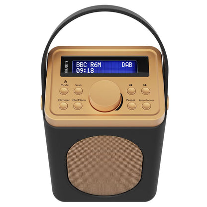 Majority Little Shelford Bluetooth & DAB Radio with Bluetooth-Black-Majority-Mood