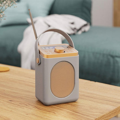 Majority Little Shelford Bluetooth & DAB Radio with Bluetooth-Grey-Majority-Mood