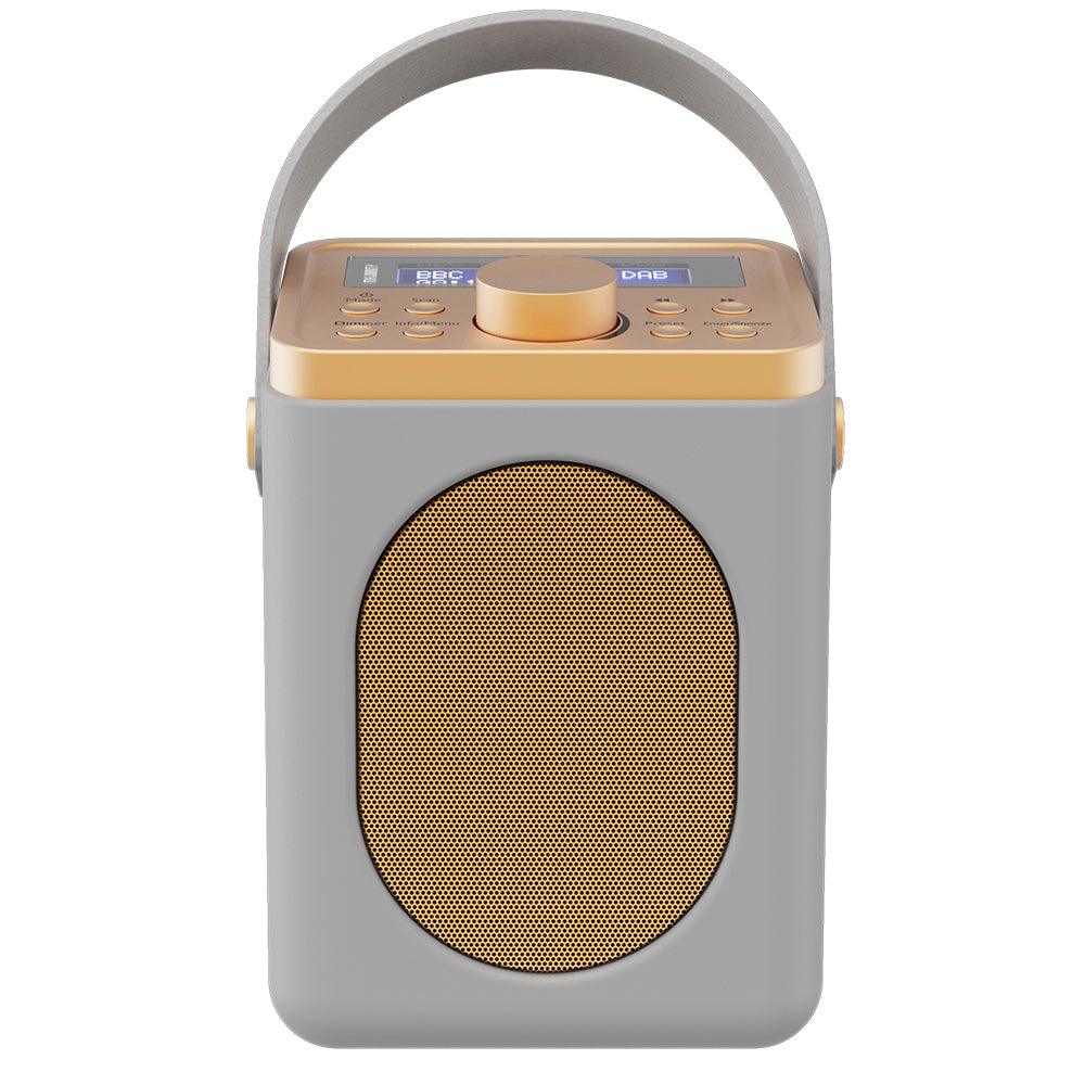 Majority Little Shelford Bluetooth & DAB Radio with Bluetooth-Grey-Majority-Mood