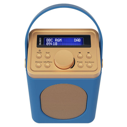 Majority Little Shelford Bluetooth & DAB Radio with Bluetooth-Midnight Blue-Majority-Mood