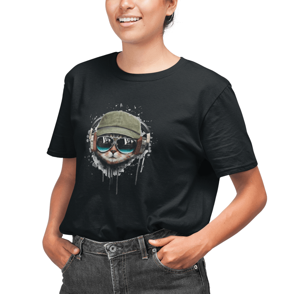 Mood / Cool Cat - Unisex (T-Shirt)-Mood-Mood