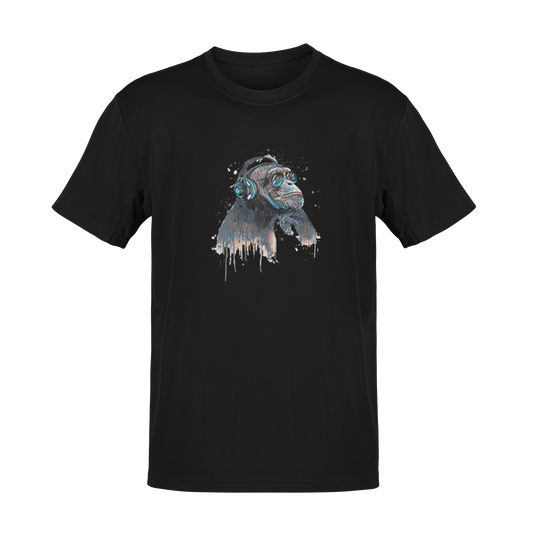 Mood / Gorilla with headphones - Unisex (T-Shirt)-Mood-Mood