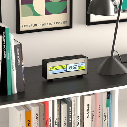 Newgate Futurama Lcd Alarm Clock Black Case White Lens*-Newgate-Mood