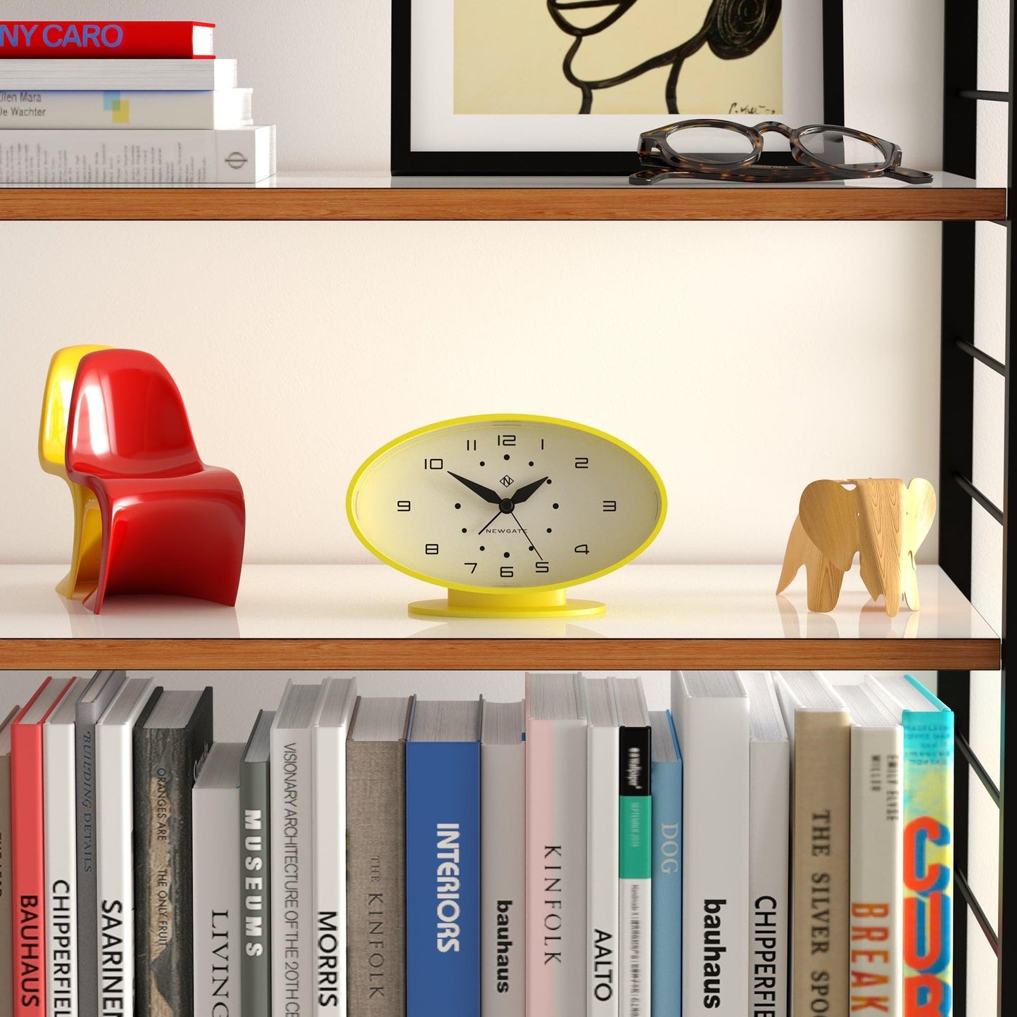 Newgate Ronnie Alarm Clock Yellow*-Newgate-Mood
