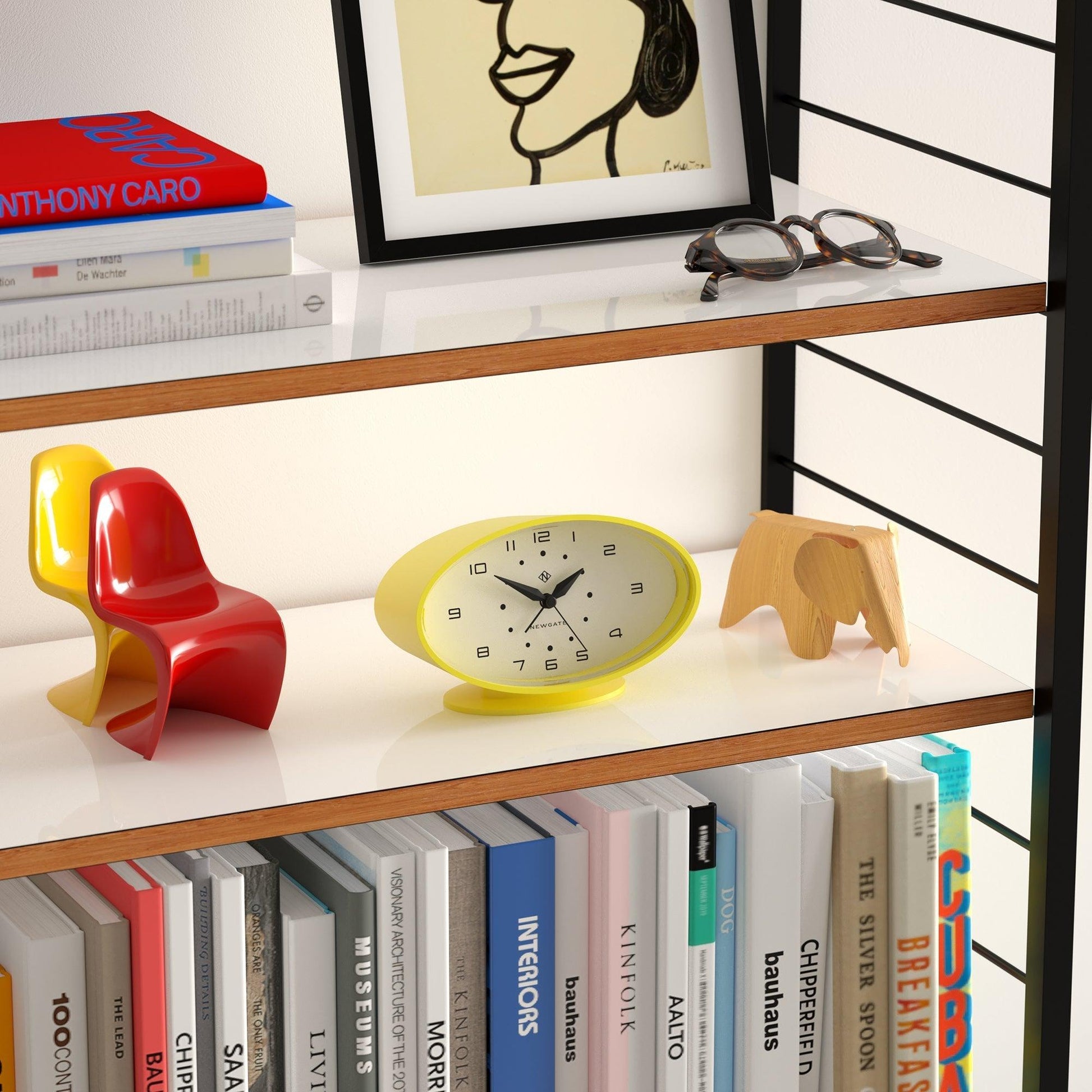 Newgate Ronnie Alarm Clock Yellow*-Newgate-Mood