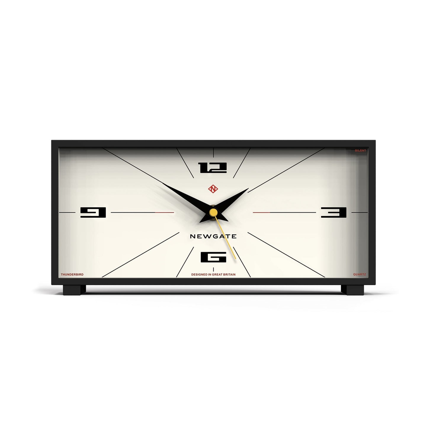 Newgate Thunderbird Mantel Clock Neutral Rocket Dial-Newgate-Mood