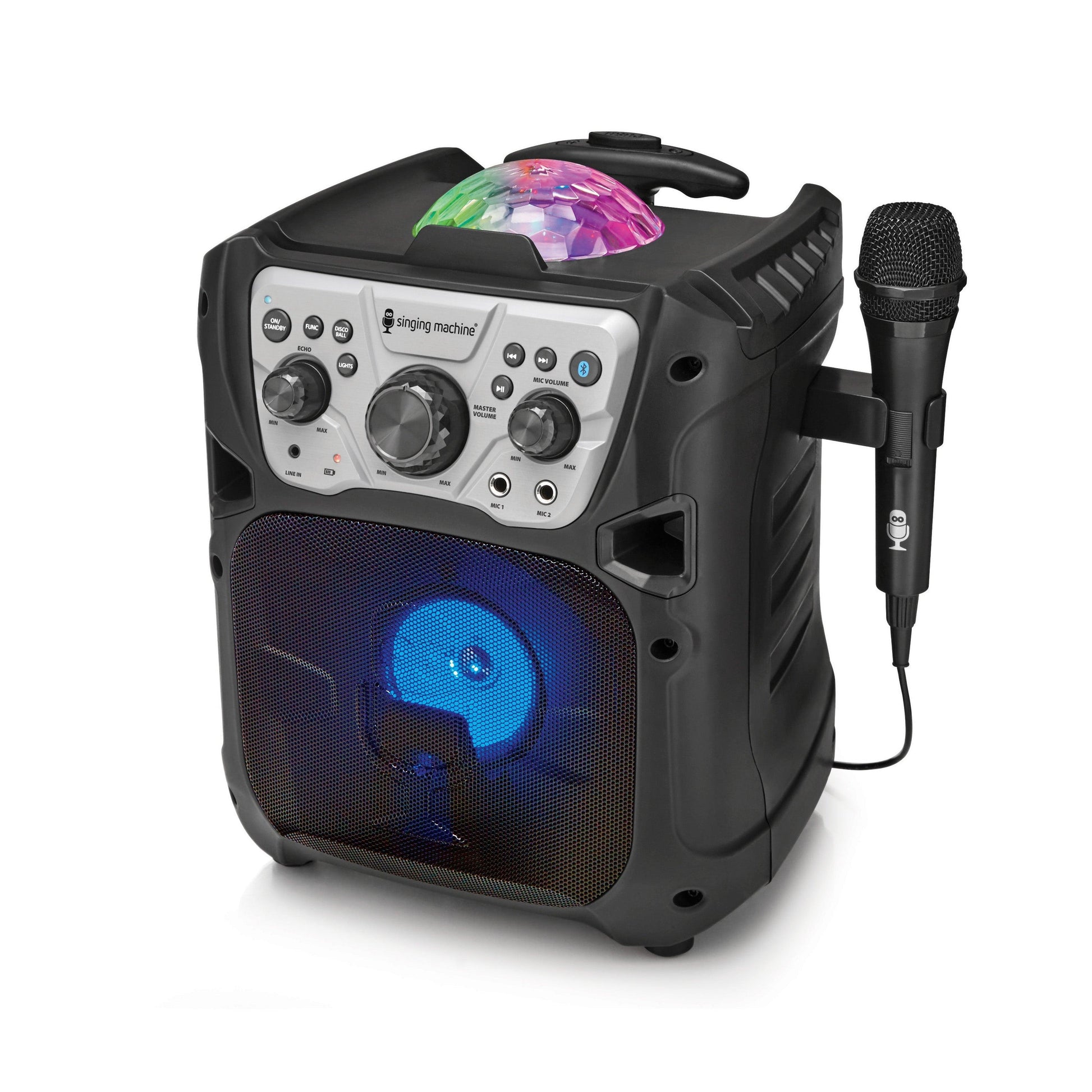 Singing Machine Mini Fiesta- Bluetooth® + Light Show-Singing Machine-Mood