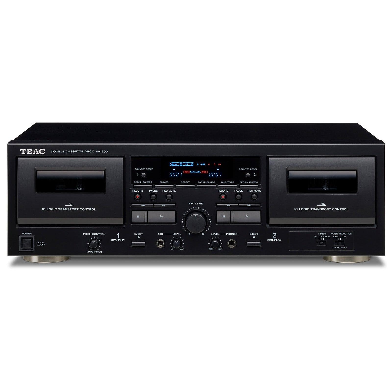 TEAC W-1200 Double Cassette Deck-Teac-Mood